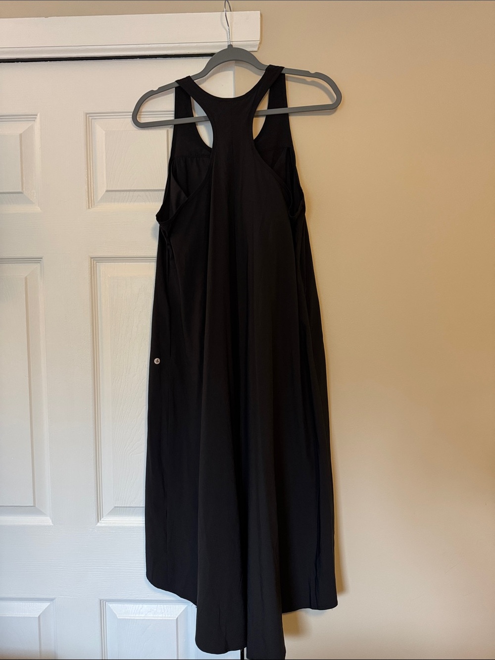 HALARA Black Racerback High-Low Dress - Picture 6 of 7